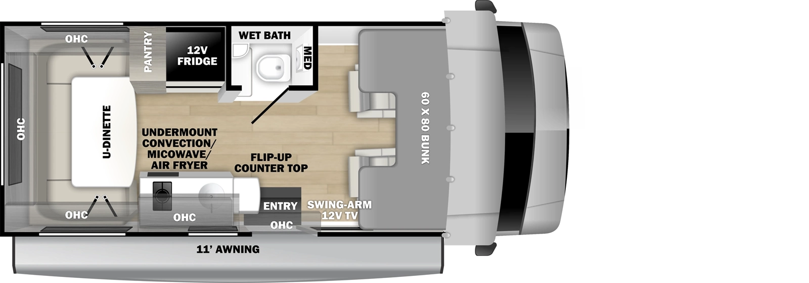 1950LE Floorplan Image
